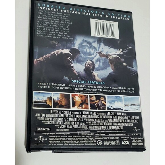 Police Action DVD Lot Righteous Kill Miami Vice End of Watch Homicide Set - Picture 8 of 15